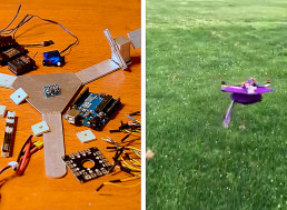 Student Makes a Flying Cap From Scratch for His Graduation