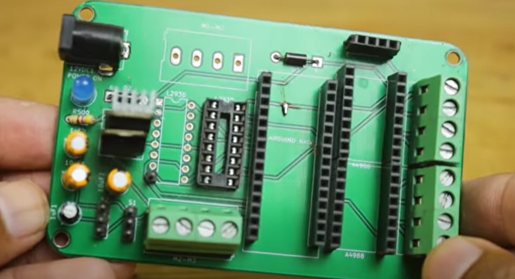 diy yarn winder pcb