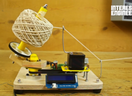 Building a DIY Arduino Yarn Ball Winding Machine