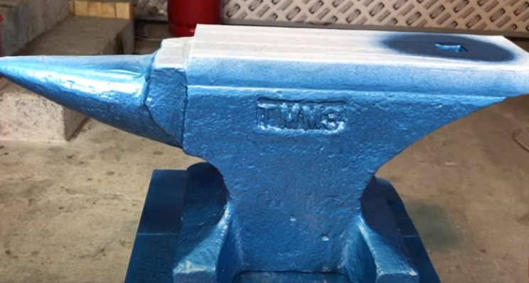 diy anvil restore paint
