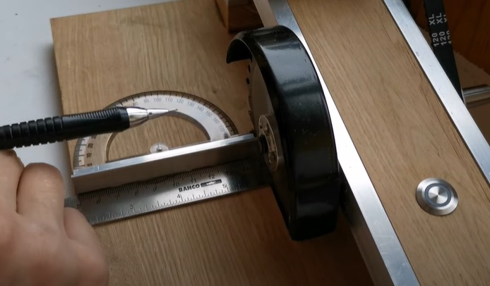 diy miter saw miter adjustment