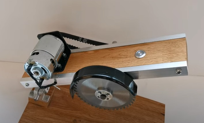 diy miter saw complete