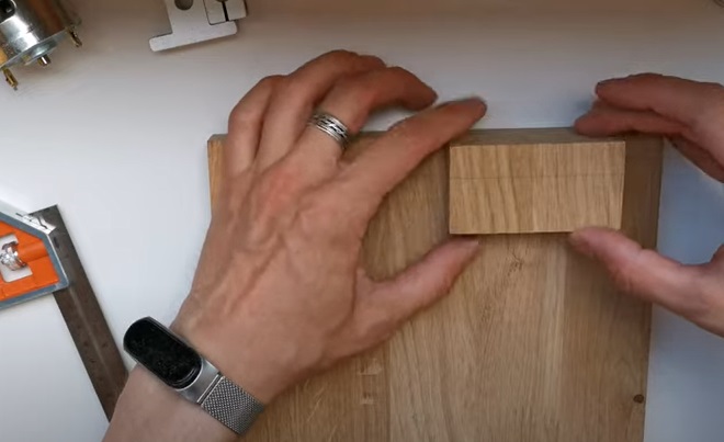diy miter saw glue small block
