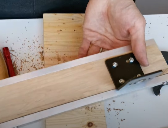 diy miter saw motor mount handle