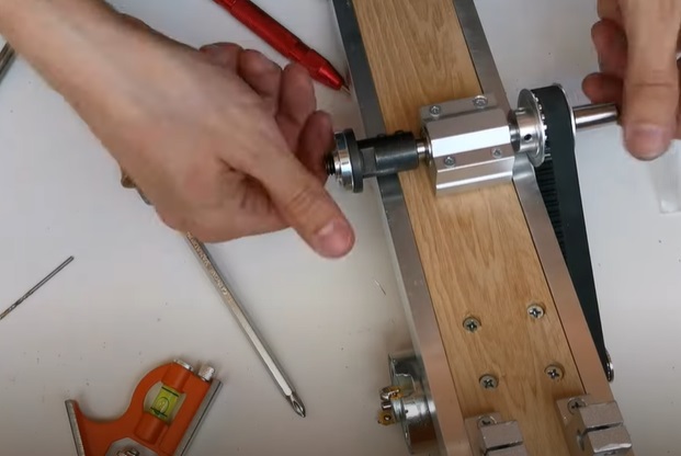 diy miter saw blade hub