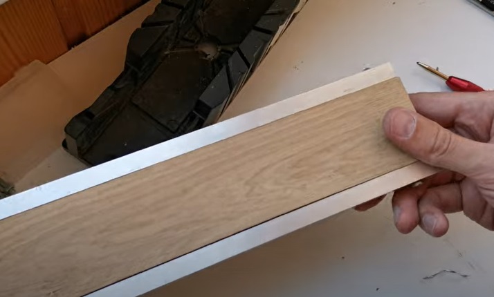 diy miter saw handle metal sidings