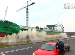 Exhilarating, Turbulent, and Scary Ship Launches