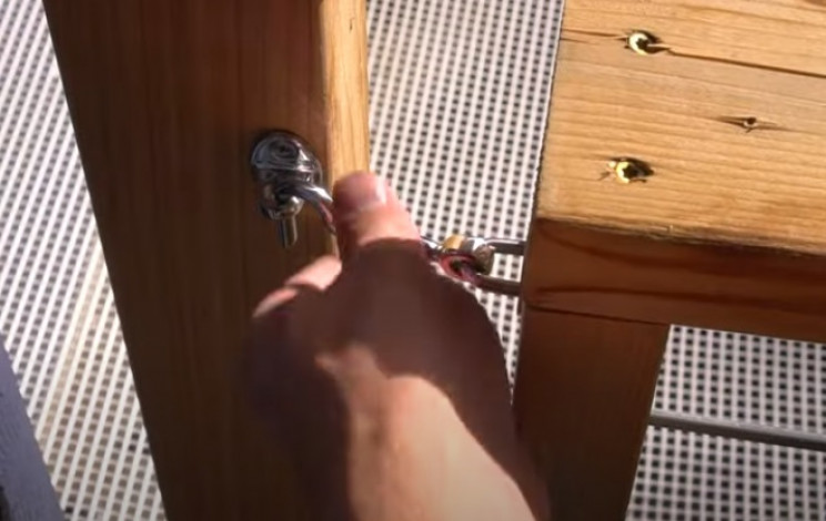 sliding door lock