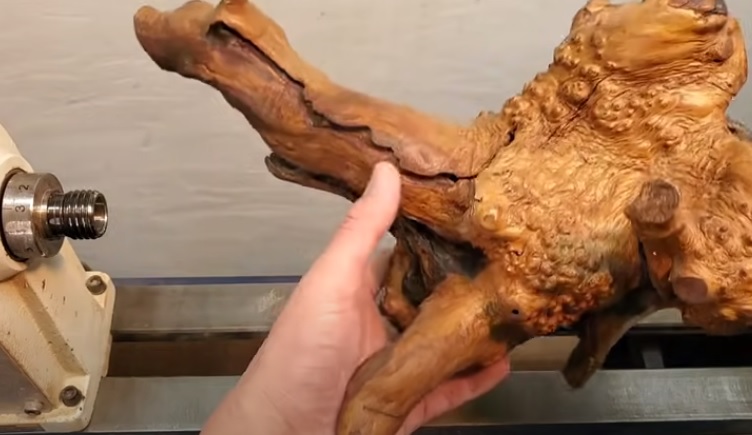 diy driftwood vase prepare