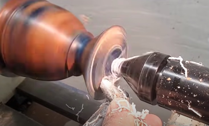 diy scrap wood vase base