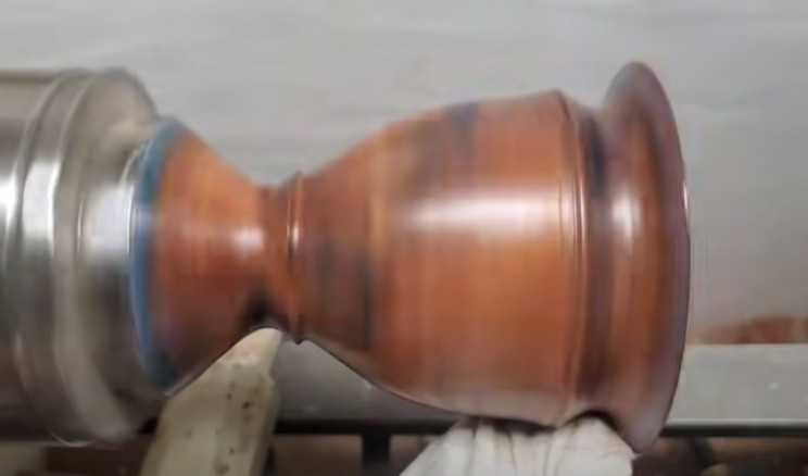 diy wood vase polish