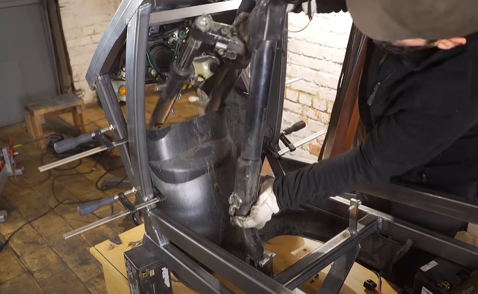 future scooter steering column