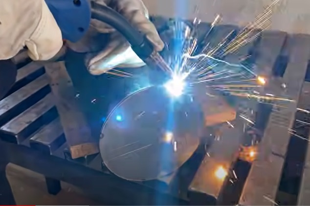 diy outdoor grill complete weld