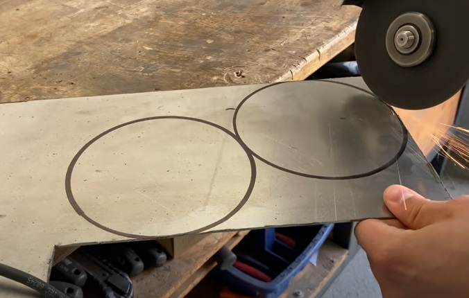 diy outdoor grill cut sheets