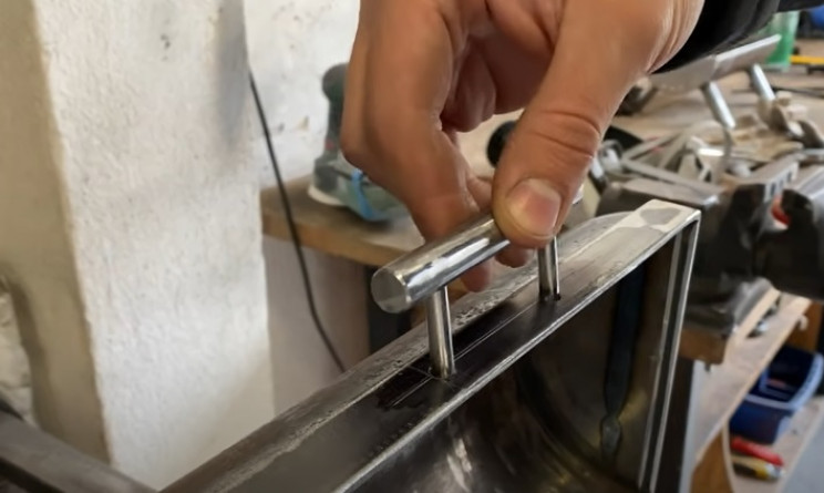 diy outdoor grill handle
