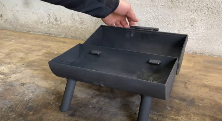 dyiy outdoor grill paint