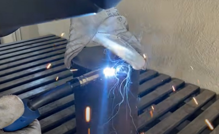 diy outdoor grill weld