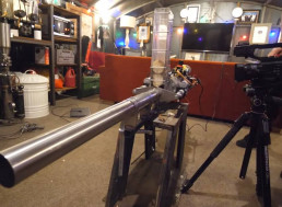 Man Makes a Potato Cannon for His Home-Made Tank