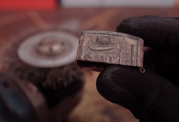 zippo lid polishing