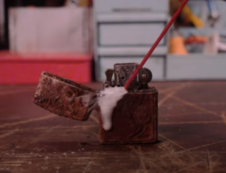 zippo resoratioon wd-40