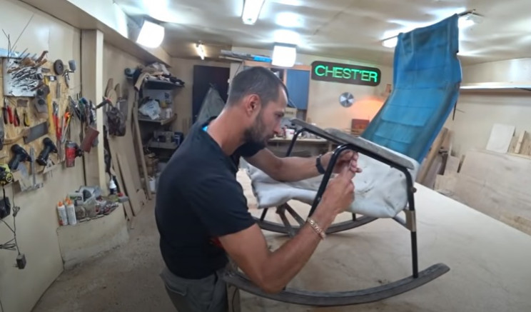 diy rocking chair restore dismantle