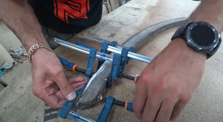 diy rocking chair restore glue wood
