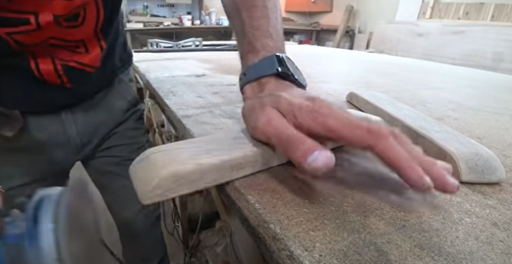 diy rocking chair restore sand down