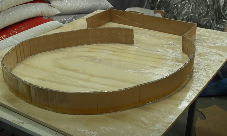 diy pizza oven cardboard mushroom