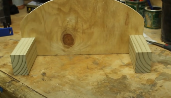 diy pizza oven opening frame