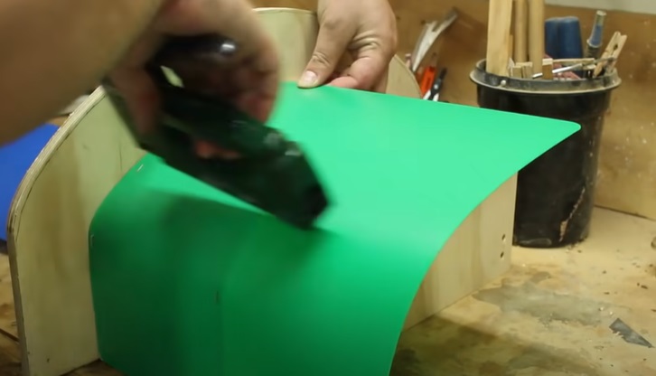 diy pizza oven plastic sheet