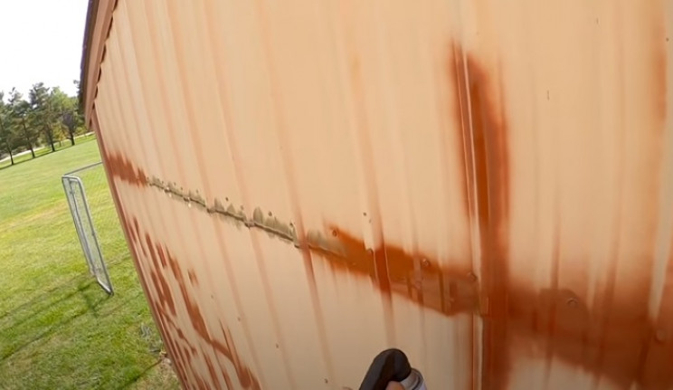 diy airbrush building rust treat seams