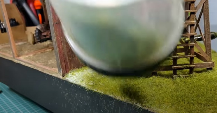 diy zombie diorama flock