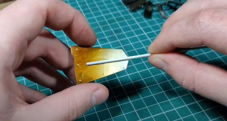 diy model windmill tail