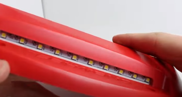 diy float board bumpers and lights