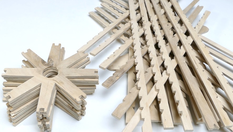 diy rubberband machine gun parts