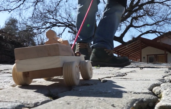 wooden toy car complete