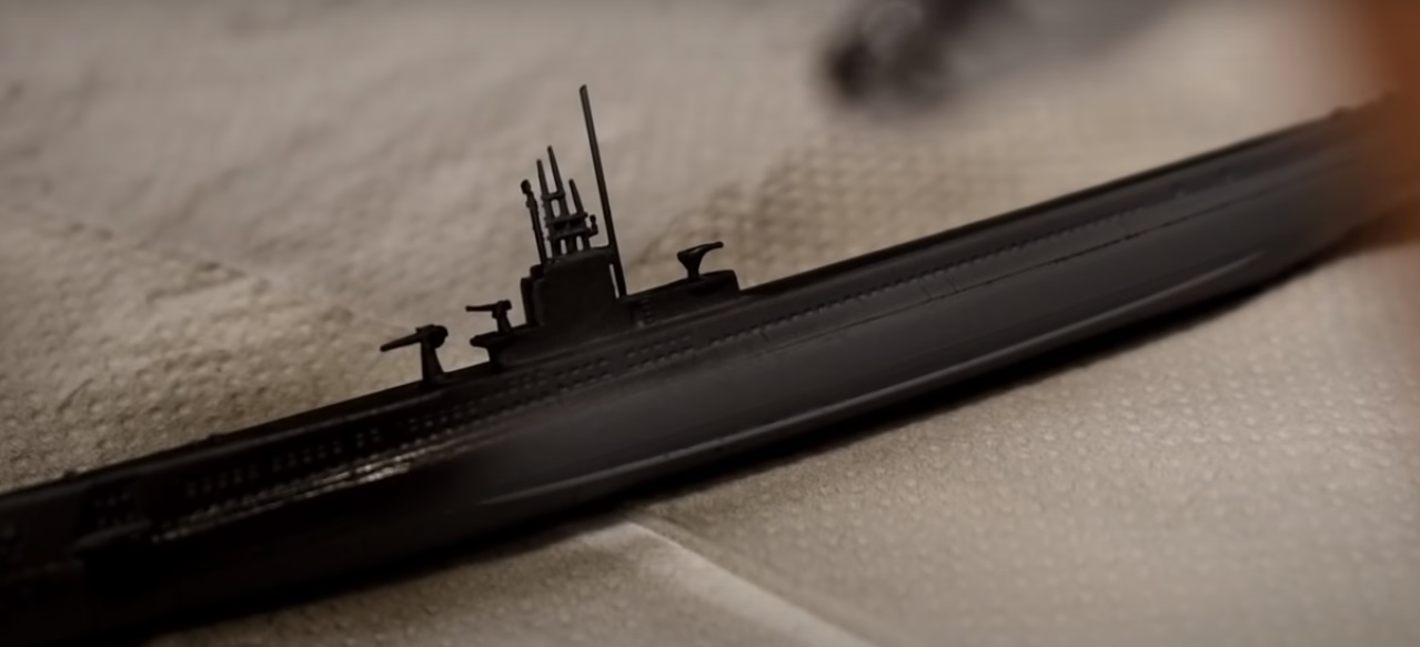 diy sub diorama airbrush