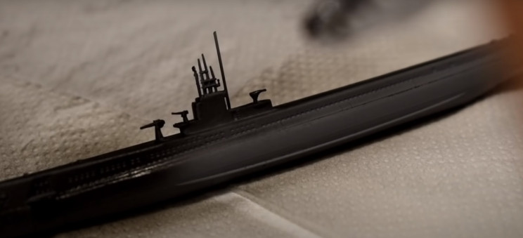 diy sub diorama airbrush