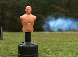 Shooting a 1,000 MPH Baseball to a Dummy from a Cannon