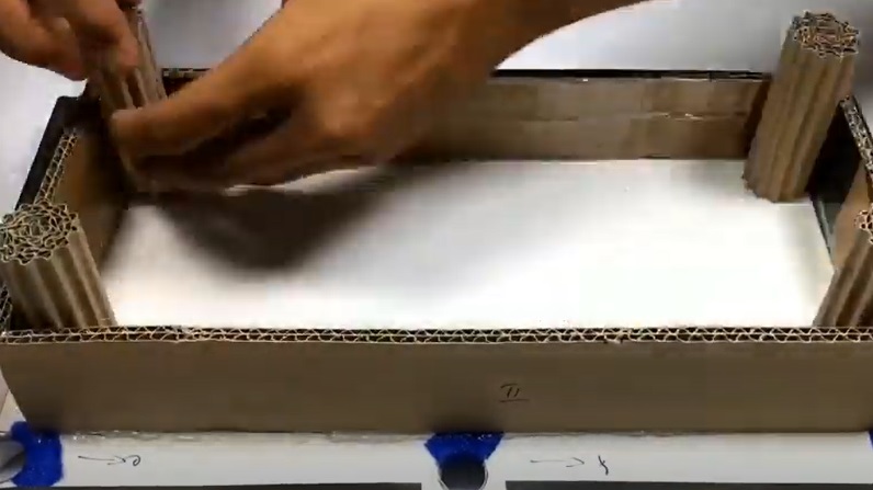 diy cardboard pool table legs
