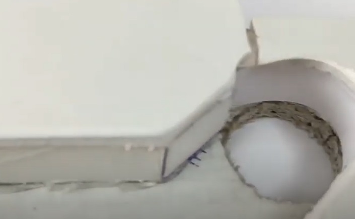 diy cardboard pool table round edges
