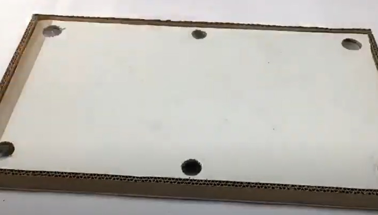 diy cardboard pool table seal edges