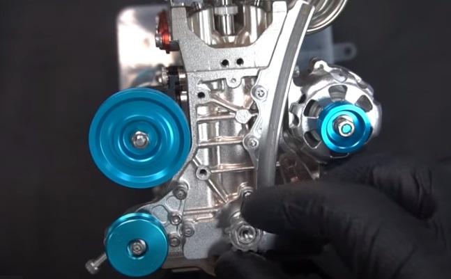 v4 engine crankshaft sprocket