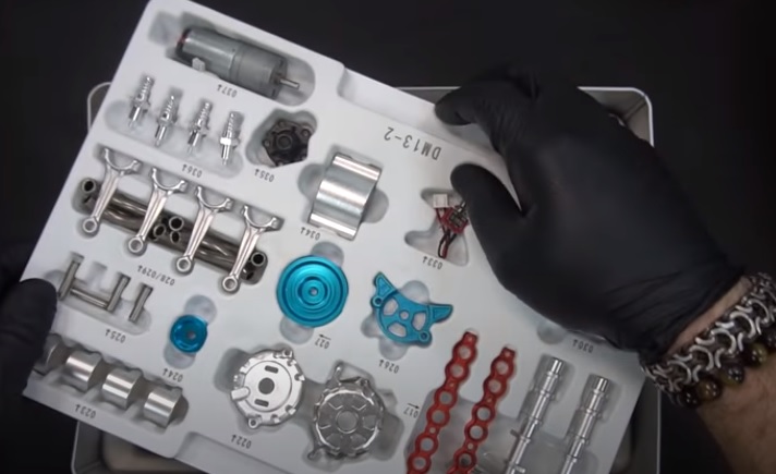 model v4 engine unbox