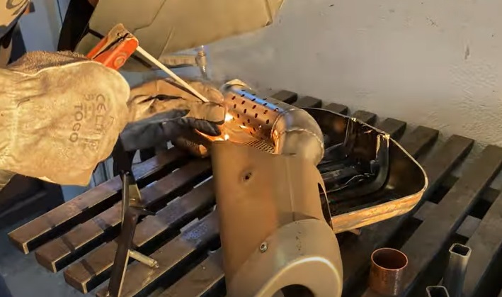 diy exhaust rebuild backbox