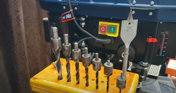 drill press ideas drill organizer