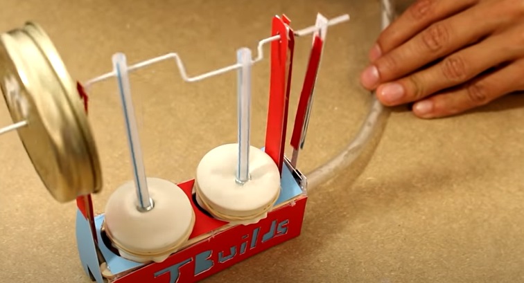 diy air engine pipe