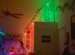 Bored Guy Builds 13-Foot Tall Roller Coaster in His Apartment Amid Quarantine
