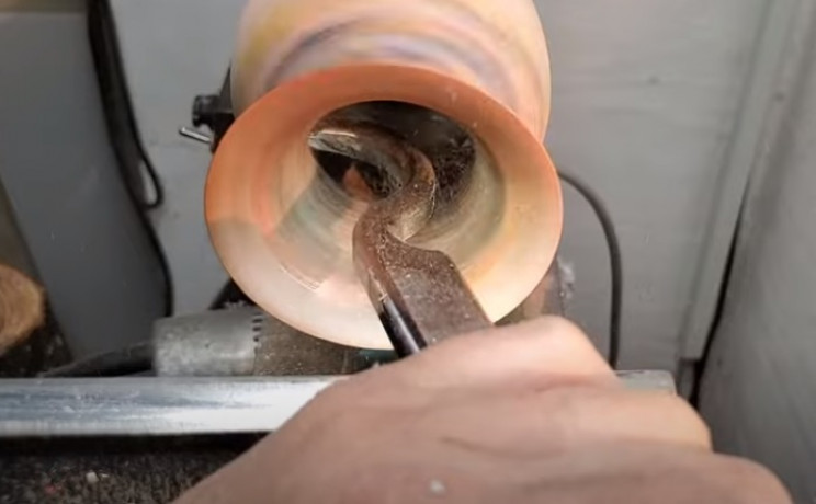 diy pencil vase carve inside