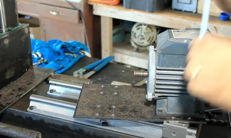 diy drill mount motor